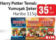 HARİBO HARRY POTTER TEMALI YUMUŞAK ŞEKER 115 G